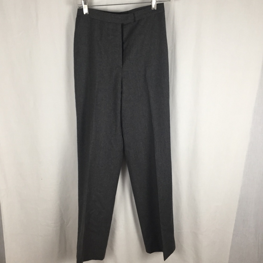 Zanella Grey Wool Flannel Pants